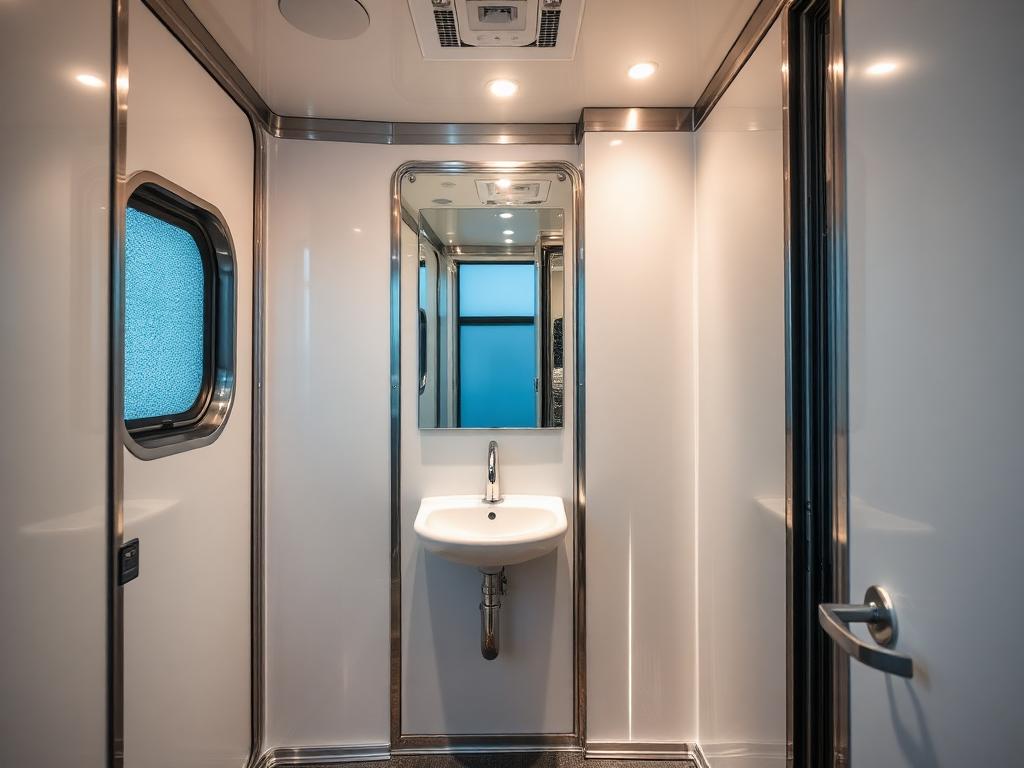 Luxury Restroom Trailers in Lansing, KS
